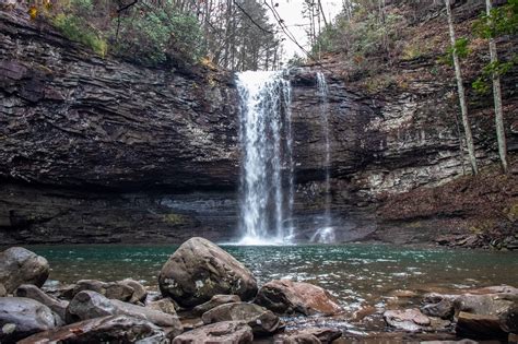 Cherokee falls, Georgia #satisfying #waterfall #cloudland …