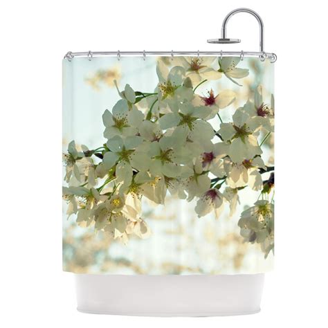 Cherry Blossom Shower Curtain Wayfair