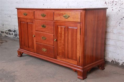 Cherry Wood Credenza - Etsy