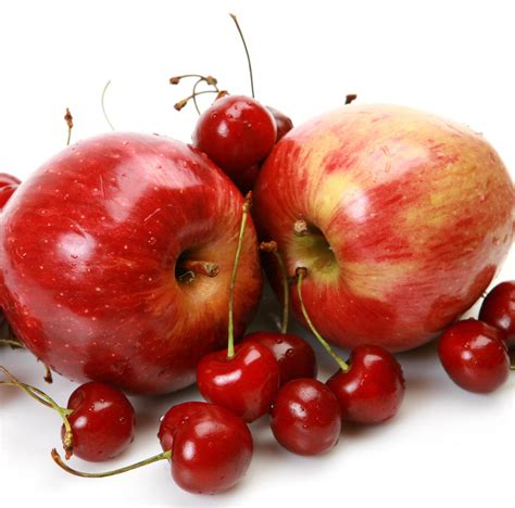 Cherry apple. Apple seeds contain cyanogenic acids. Cherry pits, and seeds from related fruits, including peaches, plums, almonds, pears, and apricots, contain cyanogenic glycosides. Your body can detoxify small quantities of cyanide compounds. If you accidentally eat a cherry pit in a pie or swallow an apple seed … 