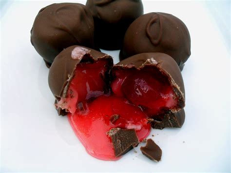 Cherry cordials. Nov 19, 2020 · In order to transform fresh or maraschino cherries into liquified ones, candy makers use invertase, a digestive enzyme that comes from yeast. When added to sugar, invertase breaks down the sucrose ... 