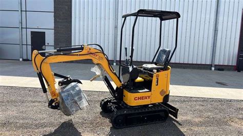 Chery KV12 Mini Excavator - Comes with 2 Buckets, Mechanical Quick Hitch, Mechanical Thumb, Mechanical Grab. Briggs & Stratton 10HP Engine. New / Unused Selling AS-IS w/No Factory Warranty. Get Shipping Quotes Opens in a new tab. Apply for Financing Opens in a new tab. Online Auction.. 