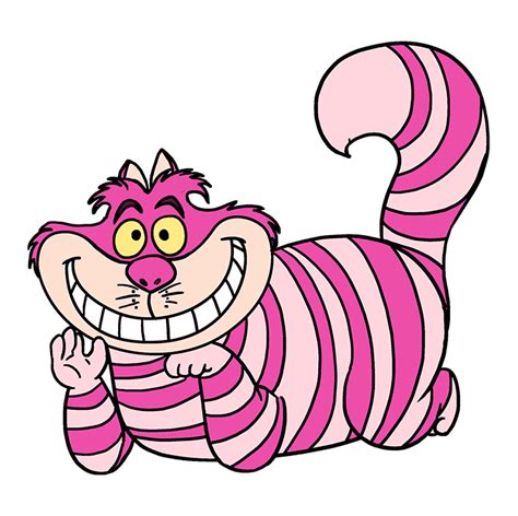 Cheshire Cat Drawing Easy