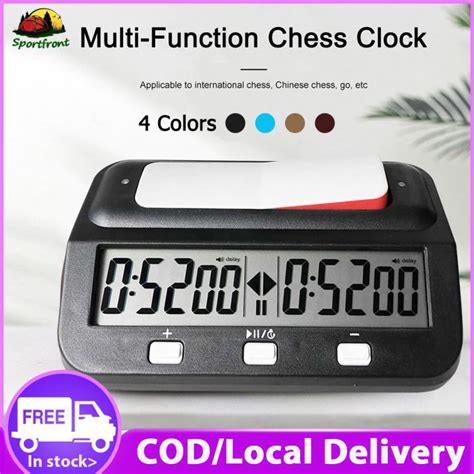 Chess Clock Professional Digital Chess Timer Count Up Down Timer with