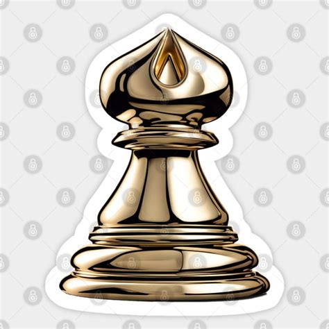 Chess Piece Stickers TeePublic