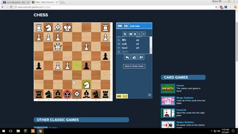 Chess cool math. Checkmate: Victory in the Endgame05:59. Start the Game Strong: Knights and Bishops. Learn how to start strong with this awesome video then play a game of chess on CoolmathGames.com. 