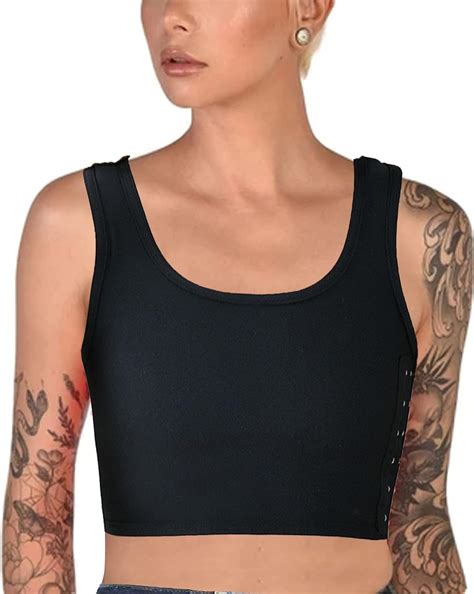 Chest binder ftm. Chest Binder for Women FTM Binder Bra Bandage-Free Trans Binder Tomboy Pullover Tank Top. 4.1 out of 5 stars 17. 50+ bought in past month. $18.99 $ 18. 99. 15% coupon applied at checkout Save 15% with coupon (some sizes/colors) FREE delivery Fri, Mar 22 on $35 of items shipped by Amazon. 