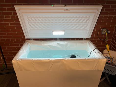 Chest freezer cold plunge. About this group. We help support anyone who wants to create a regular cold water immersion practice at home. All methods of cold plunging are encouraged, however, our main focus is creating DIY ice baths, and DIY cold plunges from chest freezers and and chillers. We discuss best practices of building and maintaining your DIY … 