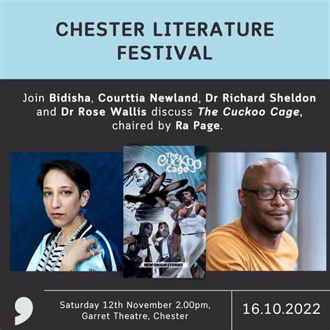 Chester Literature Festival 2024 Opens This Weekend