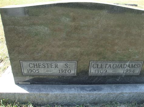 Chester Myers (deceased) - Genealogy