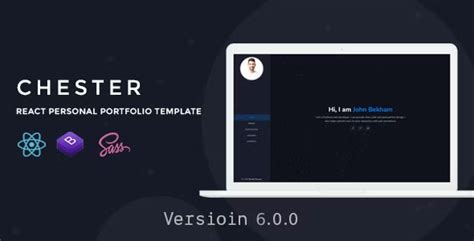 Chester React Personal Portfolio Template React Hooks By Nuclear Themes