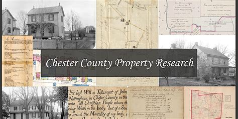 Chester county property owner search.  For this, Researching Your Chester Cou...
