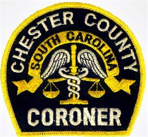 Chester county sc coroner.  They work alongside various other Chesterfield County, S...