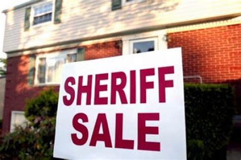 Properties currently listed for sale by the Sheriff of County in P