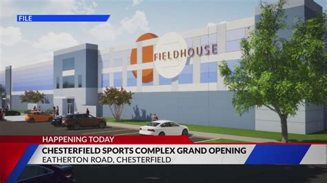 Chesterfield Sports Complex grand opening happening today