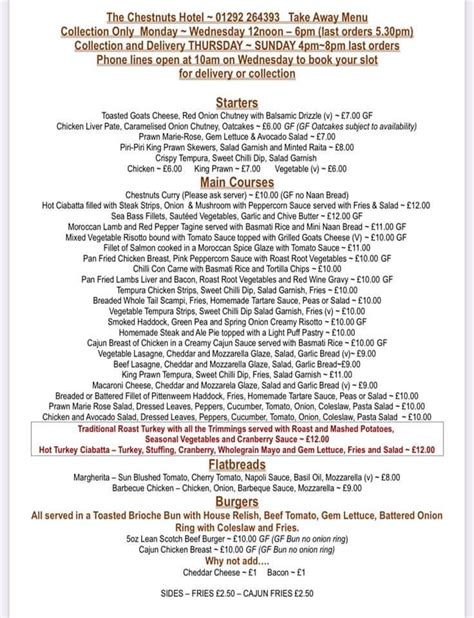 Chestnuts restaurant.  Established in 2012 Feb 5, 2026 · Chestnut Fine ...