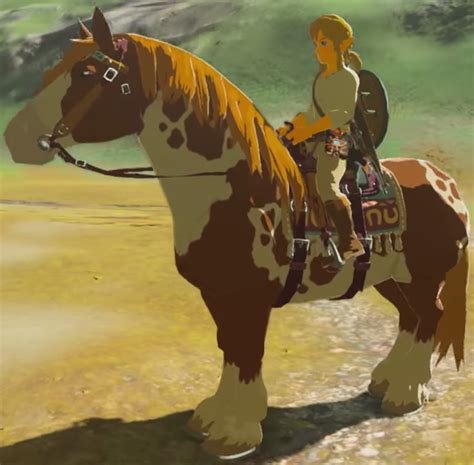 Cheval de zelda : breath of the wild
