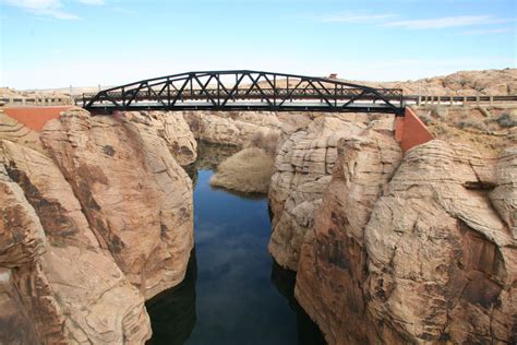 Chevelon Canyon Bridge. Located near the Rock Art Ranch, the C