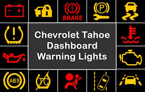 Chevrolet Silverado Dashboard Lights and Meaning - Warning Signs