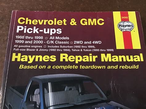 Chevrolet and gmc pick ups 1988 2000 haynes repair manuals. - Erstes lehr- und lesebuch für deutsche volksschulen aller confessionen in nordamerika.
