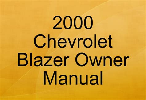 Chevrolet blazer owners manual 2000 2006 download. - Erbschaft- und schenkungsteuer in zivilrechtlicher sicht.