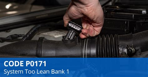 P0171 definition: Bank 1 has too much air or not enough fuel Issue Severity: MODERATE– Extended driving with this code can cause internal engine damage. Repair …. 