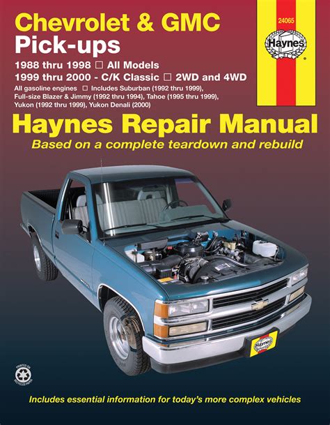 Chevrolet gmc pick ups haynes repair manual 1988 1998. - Zusammenarbeit von bund und ländern bei vorhaben der europäischen union.