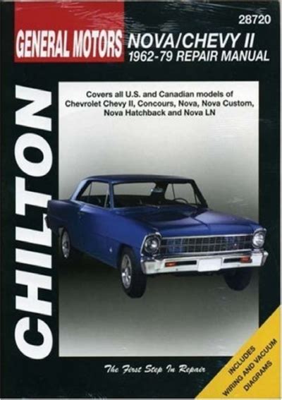 Chevrolet nova and chevy ii 1962 79 chilton total car care series manuals. - Manual de taller volvo penta tamd40b.