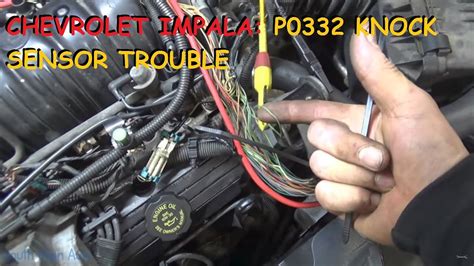When you get P0327 and P0332 this means there is a poor connection at the Knock sensor or a failed knock sensor. Here is a knock sensor during a cylinder head change, there is a TSB for both these code conditions TSB # 02-06-04-023A where you are to apply RTV silicone sealant at the knock sensor cover..