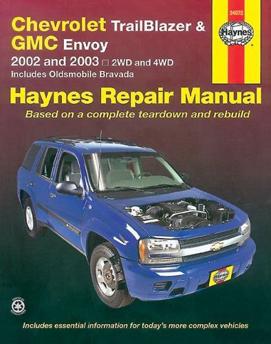 Chevrolet trail blazer gmc envoy oldsmobile bravada automotive repair manual 2002 2003 2004 publication. - Solutions manual for contemporary issues in accounting.