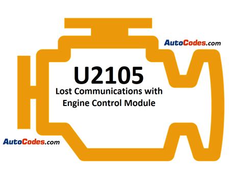 Chevrolet u2105 00.  Code U2105 Description The U2105 code indicates that the vehi...