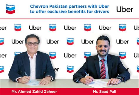 Chevron Pakistan partners with Uber PetrolPlaza