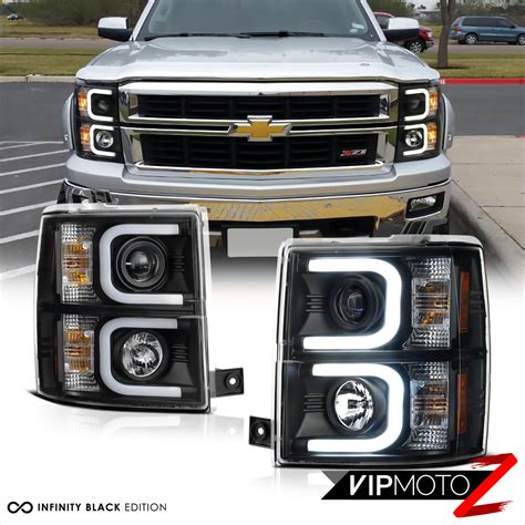 Chevy Silverado 1500 2014-2015 Projector Headlights