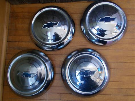 New Listing Vintage 10.5" Chevy Dog Dish Hubcaps Camaro Chevelle Nova (Set of 2) Opens in a new window or tab. Pre-Owned. $79.99. or Best Offer +$12.45 shipping. jayscardco (2,016) 99%. VINTAGE CHEVY CAMARO NOVA SS COPO DOG DISH POVERTY HUBCAPS WHEEL COVERS. Opens in a new window or tab. Pre-Owned. $125.00.