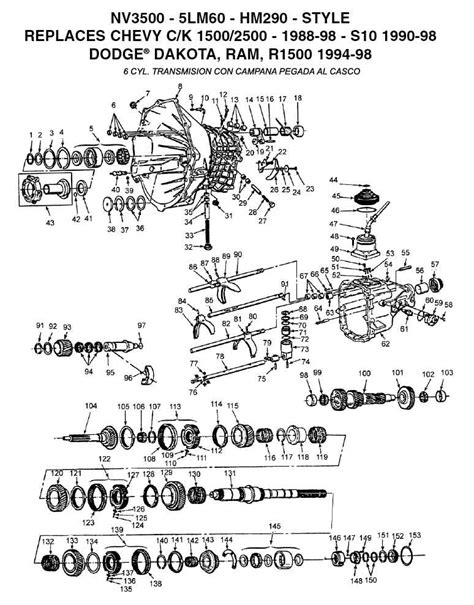 Chevy s10 diagrama de transmisión manual eaton. - Vor 20 jahren in den usa.