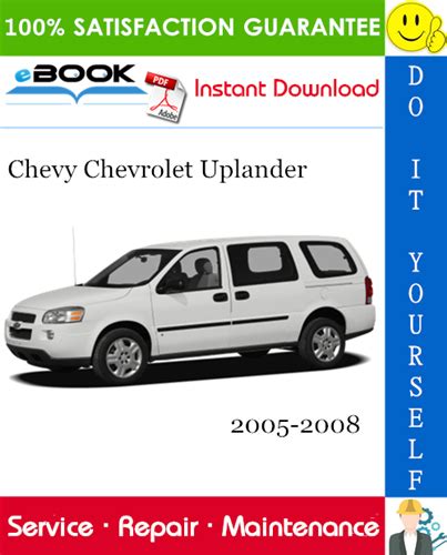Chevy uplander repair service manual 05 06 07 08. - Manual instrucoes tv samsung led 27.