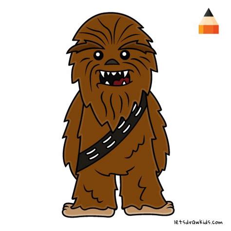 Chewbacca Drawing Easy