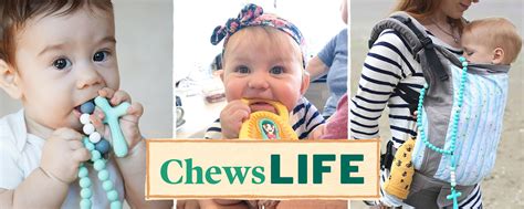 Chews life. Chews Life offers rosaries for the whole family. View our best sellers of rosaries from bracelets to silicone teethers for children and more. Shop online here! 
