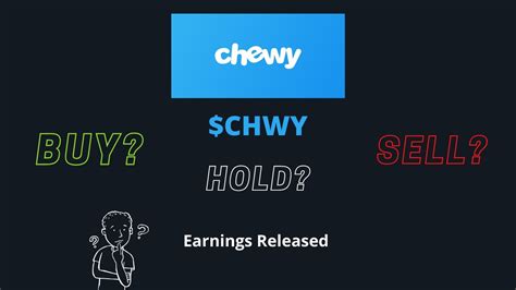 Dec 1, 2023 · Chewy has generated $0.11 earnings per share over the last year ($0.11 diluted earnings per share) and currently has a price-to-earnings ratio of 166.6. Chewy has confirmed that its next quarterly earnings report will be published on Wednesday, December 6th, 2023. Chewy will be holding an earnings conference call on Wednesday, December 6th at 5 ... . 