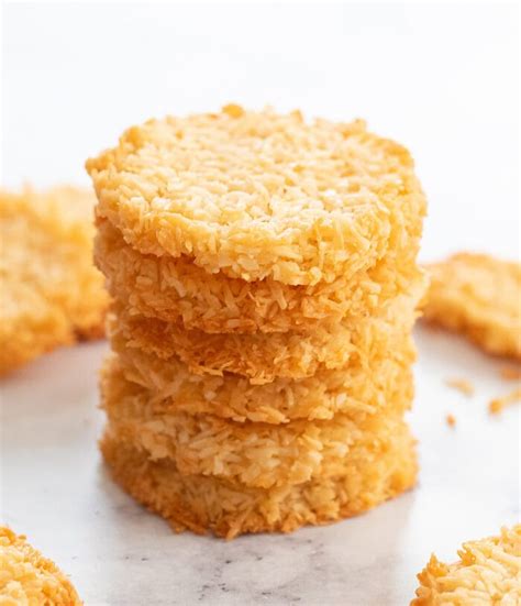 Chewy Crispy Coconut Cookies