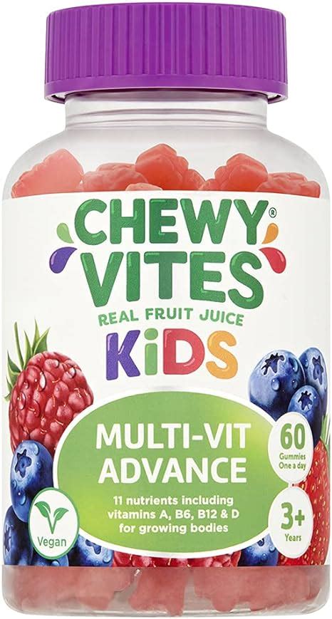 Chewy Vites Kids Multivitamin Advance 60 Gummy …