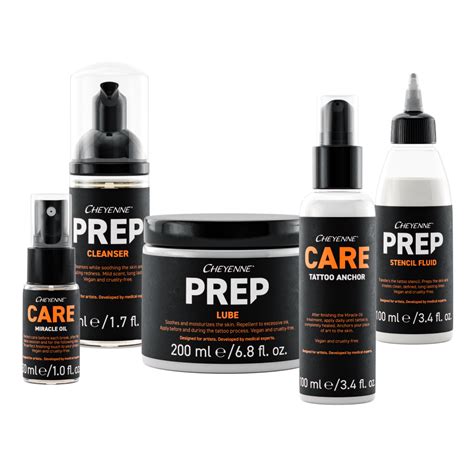 Cheyenne Prep & Care Tattoo Care For The Perfect Tattoo
