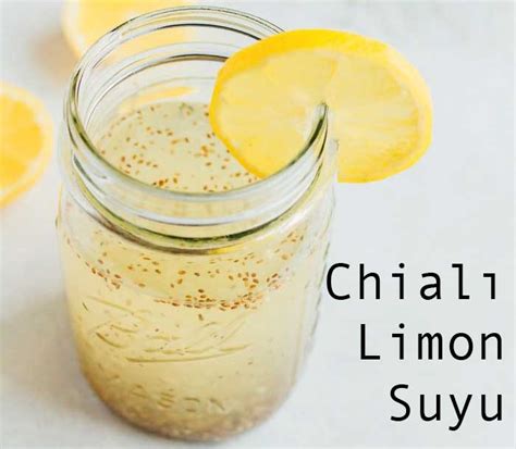 Chia ve limon suyu