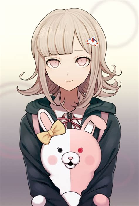 Chiaki Nanami is one of the two deuteragonists (alongside Nagito Komaeda) in the 2012 visual novel game Super Dangan Ronpa 2: Goodbye Despair. She has the title Ultimate Gamer . She is actually revealed to be an AI along with Usami , created by Alter Ego to be a mole for the Future Foundation . . Chiaki dangan
