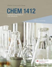 Chiave answwr per chem 1412 lab manuel. - Manuale di progettazione della saracinesca penstock design manual.