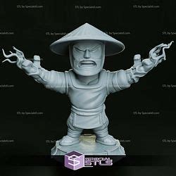 Chibi STL Collection Lord Raiden SpecialSTL. 