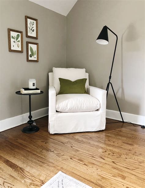 Read more: Paint Color Review of Benjamin Moore Stonington Gray. 15. Benjamin Moore Sandy White 2148-50. Sandy White is a light creamy beige tone with a really neat, vague green undertone that adds interest if you're looking for something a bit beyond beige.