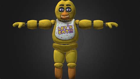 STL file Chica Head (OBJ)・3D printable model to. 