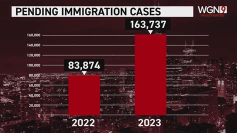 Chicago's immigration court cases double in 2023
