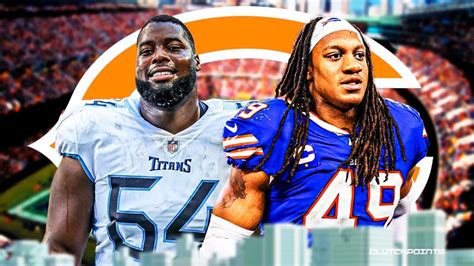 Chicago Bears free-agency news: Rebuild continues with additions of linebacker Tremaine Edmunds and offensive lineman Nate Davis